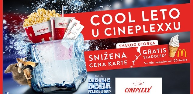 Cool leto u bioskopima Cineplexx grad